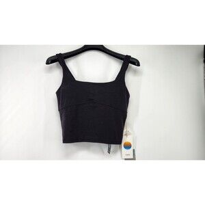 Vuori Small Black All The Form Support Tank NWT